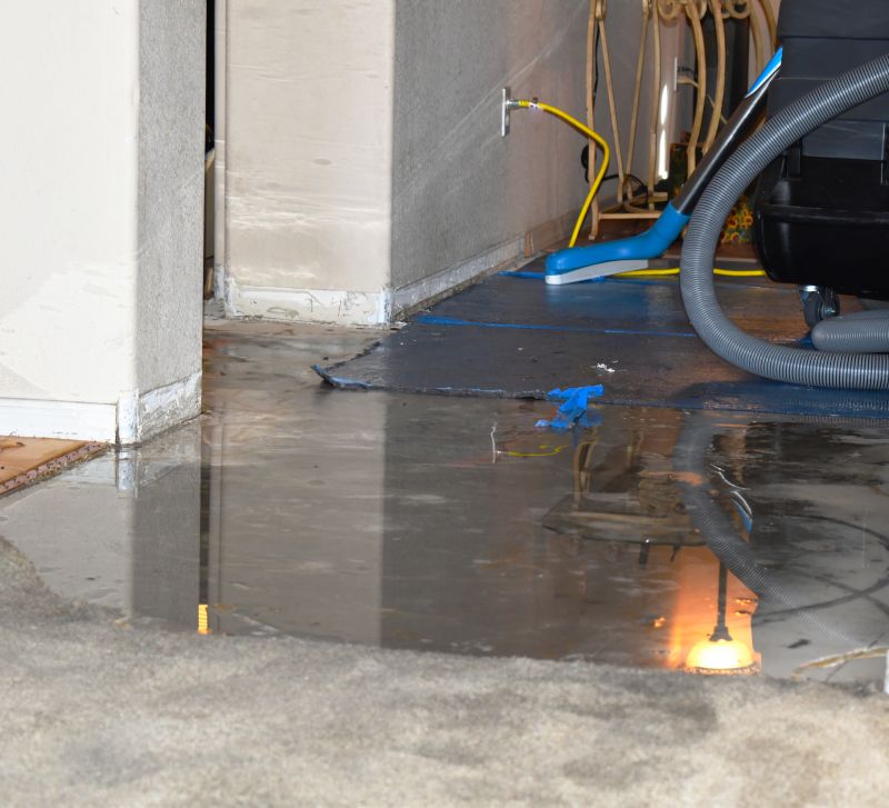 Crawlspace Water Restoration detail